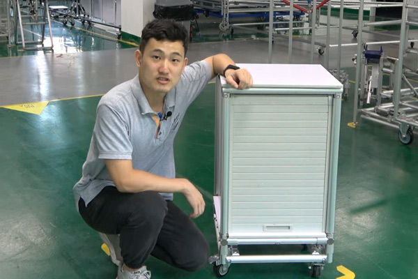 【精益LCIA242】LCIA-伸縮門周轉車