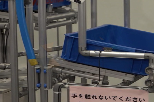 【精益LCIA196】物料自動補給、空箱自動堆垛機構