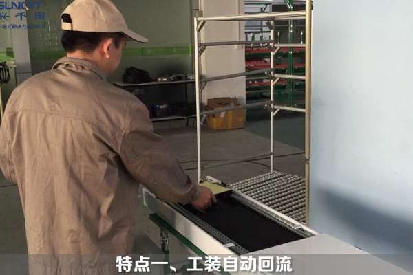 【精益LCIA58】自動跨工位回流堆垛機構