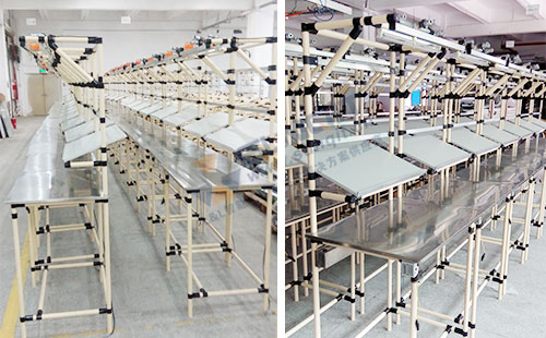 生產精益管工作臺 生產精益管工作臺