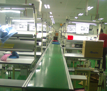 精益管傳送帶生產線