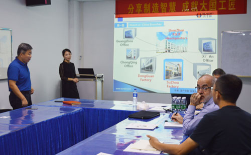 巴西客戶參觀興千田道場 巴西客戶參觀興千田道場