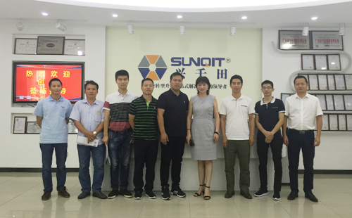 世界500強企業參觀興千田精益道場 世界500強企業參觀興千田精益道場