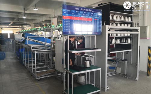 某熱水壺企業精益生產線案例分享 某熱水壺企業精益生產線案例分享