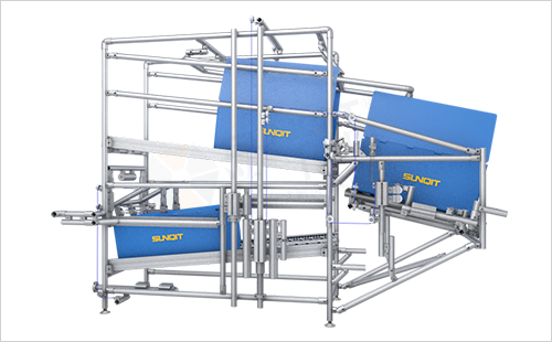 機械稱重貨架+堆垛周轉車 機械稱重貨架+堆垛周轉車
