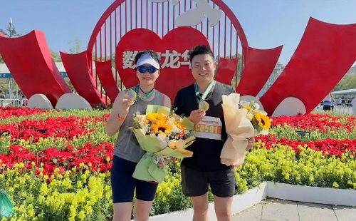 奮斗龍馬 |興千田CEO帶領團隊參加2023深圳龍華半程馬拉松6