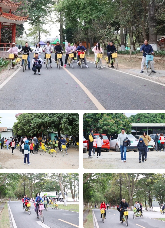 興千田集團松山湖騎行活動 興千田集團松山湖騎行活動