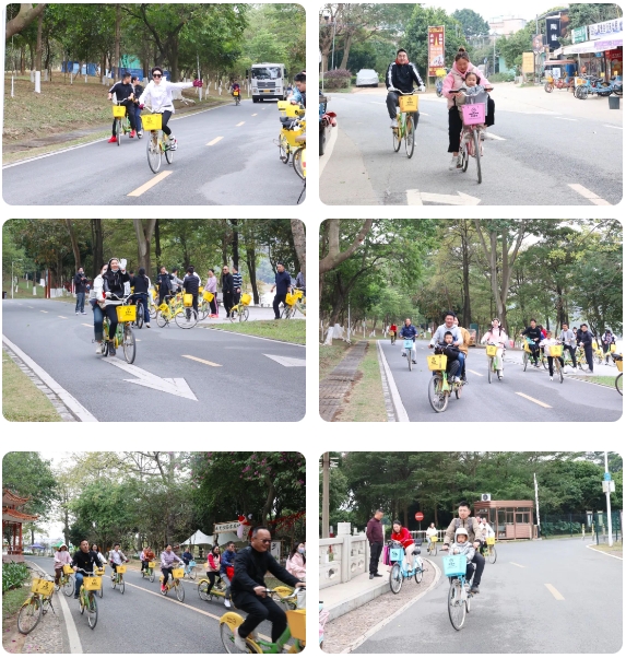 興千田集團松山湖騎行活動 興千田集團松山湖騎行活動
