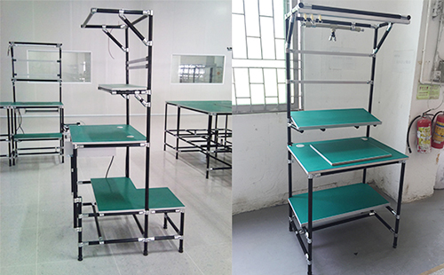 蘇州精益管非標工作臺定制|線棒工作桌生產廠家 蘇州精益管非標工作臺定制|線棒工作桌生產廠家