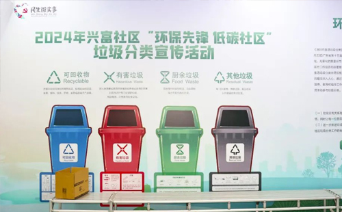 2024 年興富社區"環保先鋒 低碳社區"垃圾分類宣傳活動