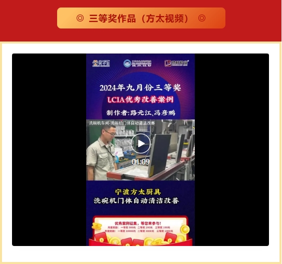 9月份優(yōu)秀LCIA視頻大賽 | 總獲獎名單公布啦6 9月份優(yōu)秀LCIA視頻大賽 | 總獲獎名單公布啦6