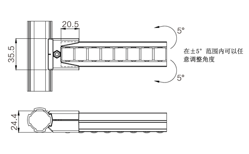 袖珍流利條接頭尺寸圖